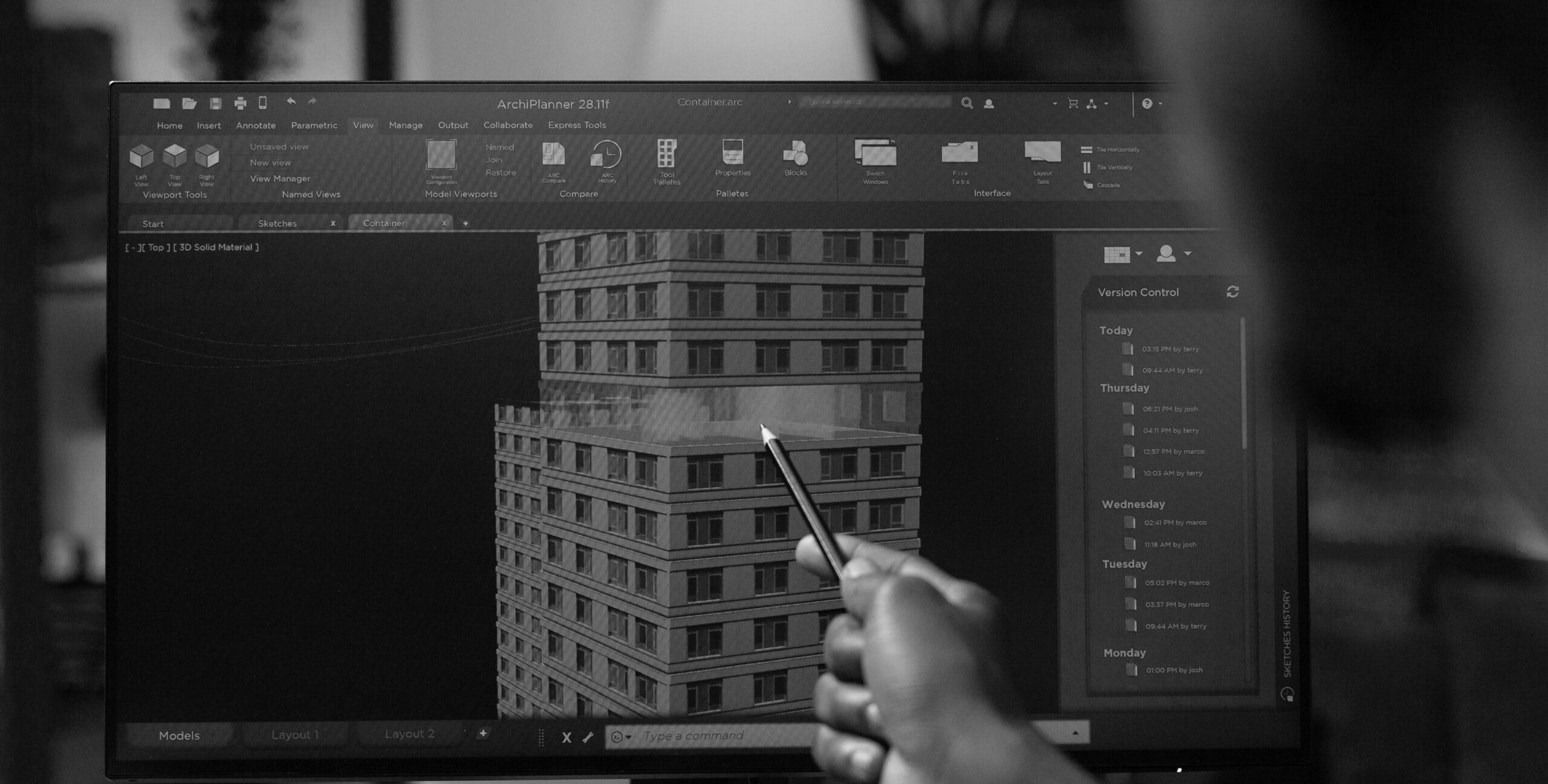 Data dashboard supporting real estate marketing strategy